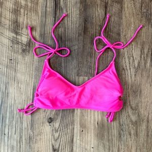 Pink Bikini Top